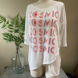 Free people 3/4 sleeve tunic